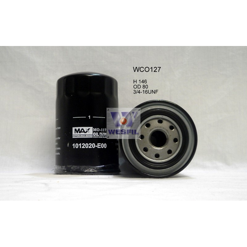 Wesfil Oil Filter WCO127NM