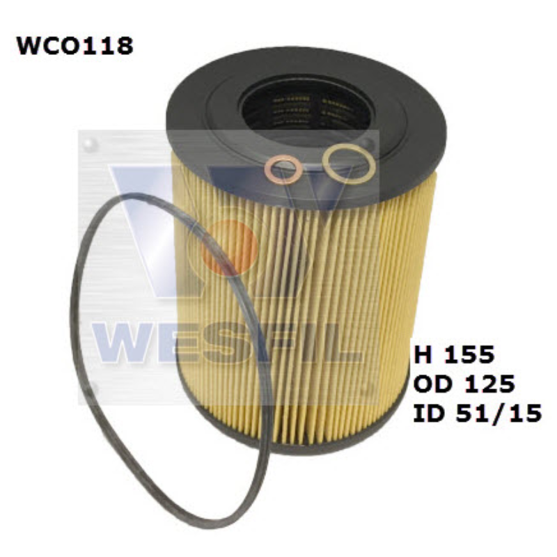 Wesfil Oil Filter WCO118