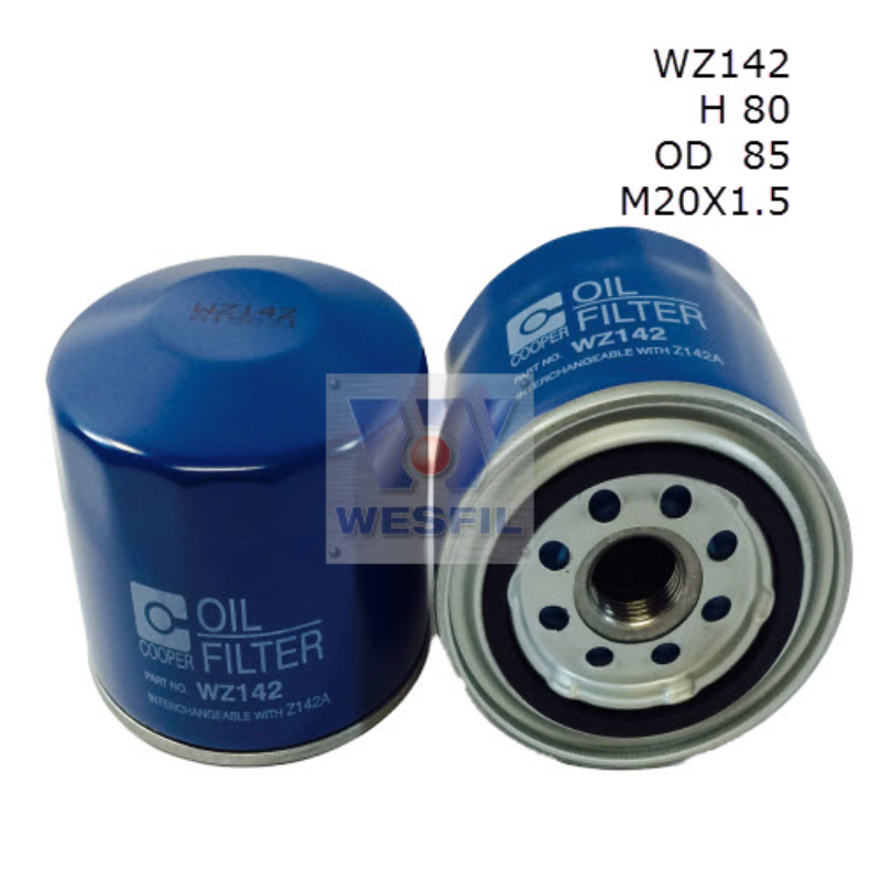 Wesfil Oil Filter WZ142