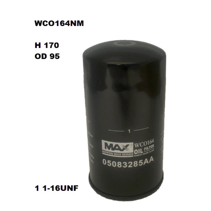 Wesfil Oil Filter WCO164NM