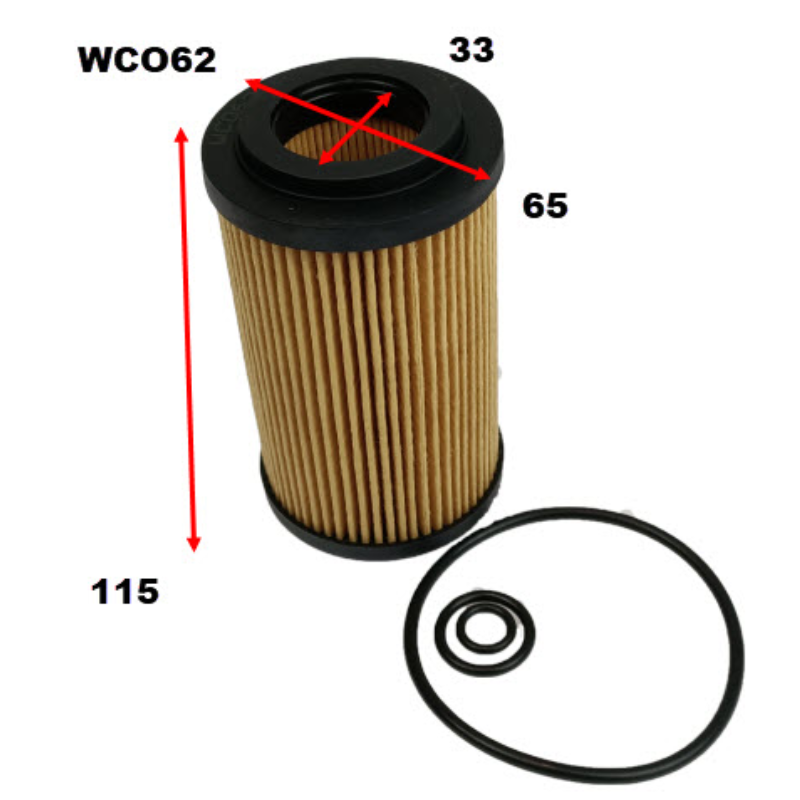 Wesfil Oil Filter WCO62