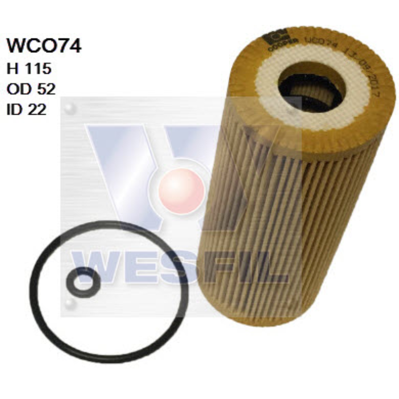 Wesfil Oil Filter WCO74