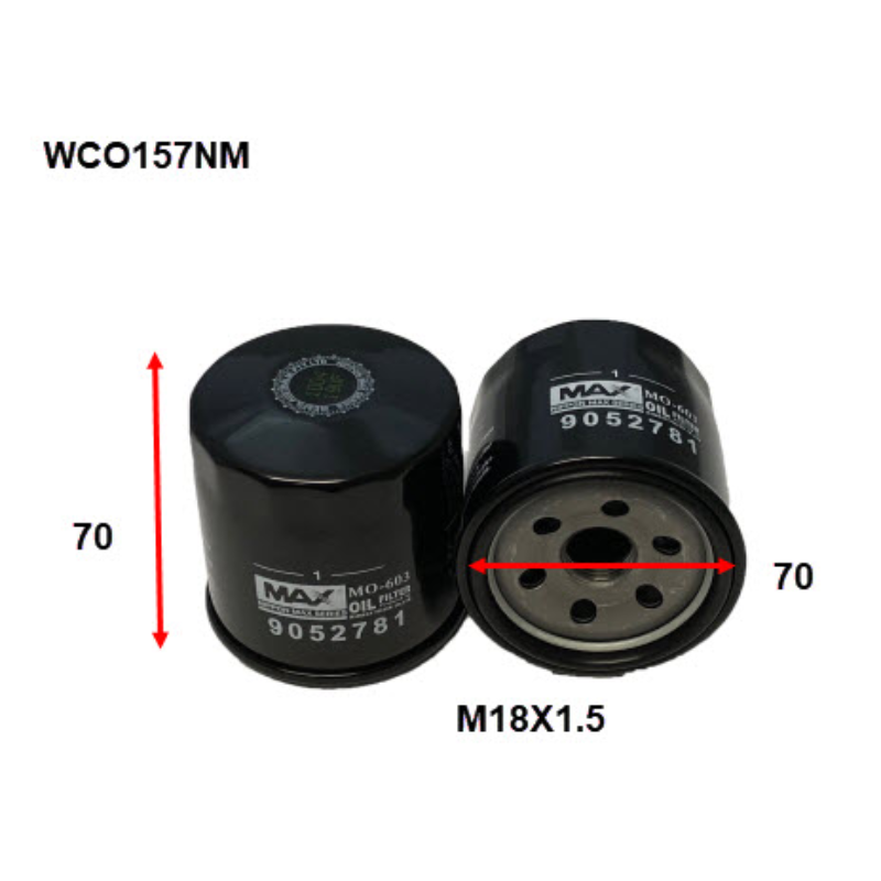 Wesfil Oil Filter WCO157NM