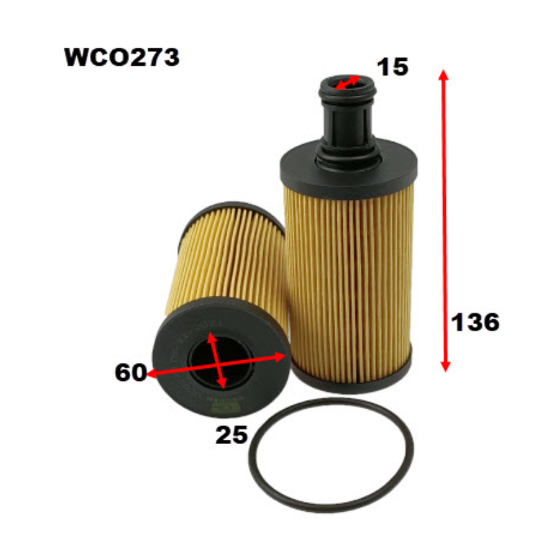 Wesfil Oil Filter WCO273