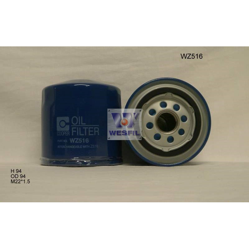 Wesfil Oil Filter WZ516