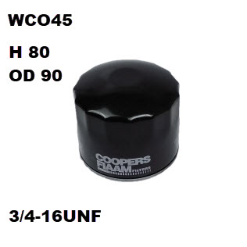 Wesfil Oil Filter WCO45