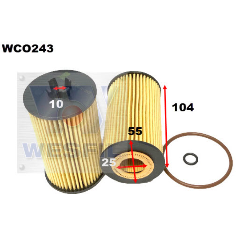 Wesfil Oil Filter WCO243