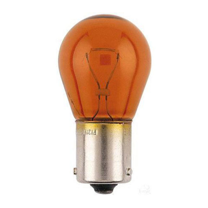 Narva 12V 21W Amber BAU15s Premium Globes 17638