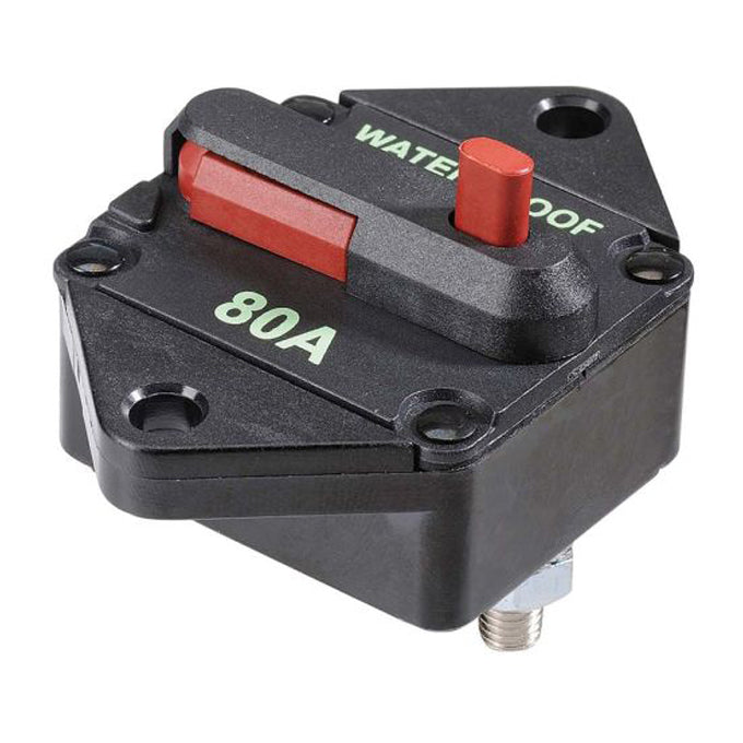 Narva High Amp Circuit Breaker 80A Manual Reset 55972
