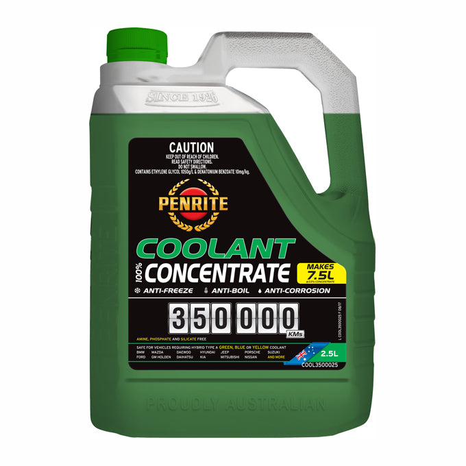 Penrite 350,000 KM Green Concentrate 2.5L - COOL3500025