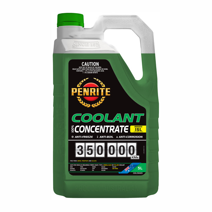 Penrite 350,000 KM Green Concentrate 5L - COOL350005