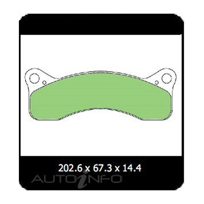Protex Ultra Select Disc Pads CS771M