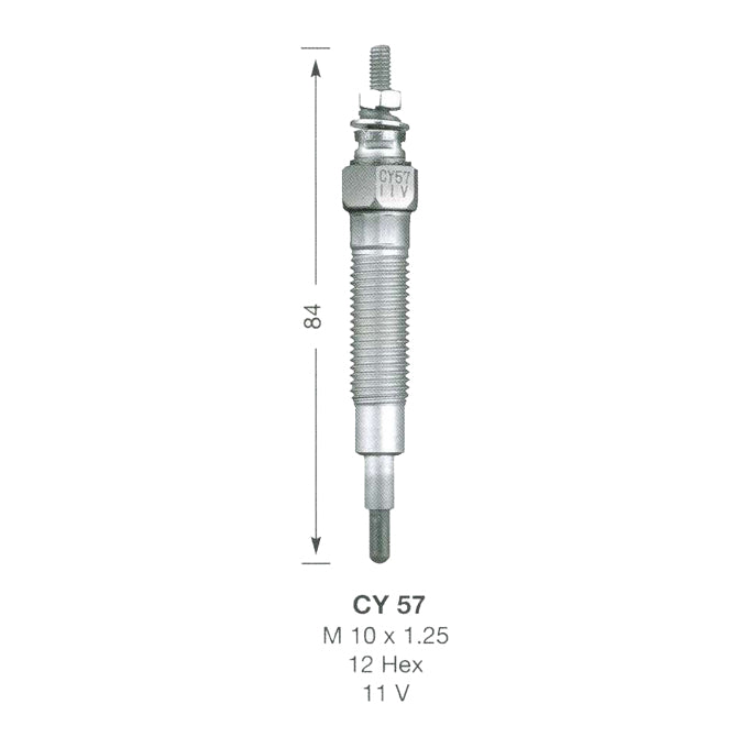 NGK Glow Plug CY57