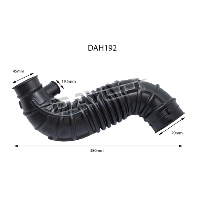 Dayco Air Intake Hose DAH192