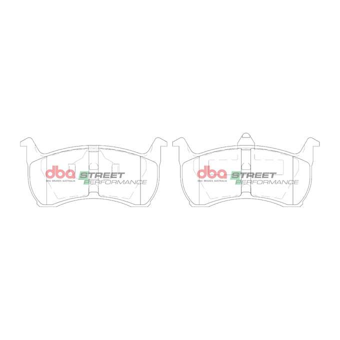 DBA Street Performance Disc Pads DB1108SP