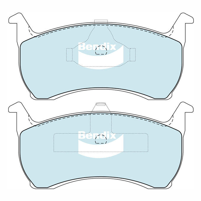 Bendix GCT Disc Pads DB1108GCT