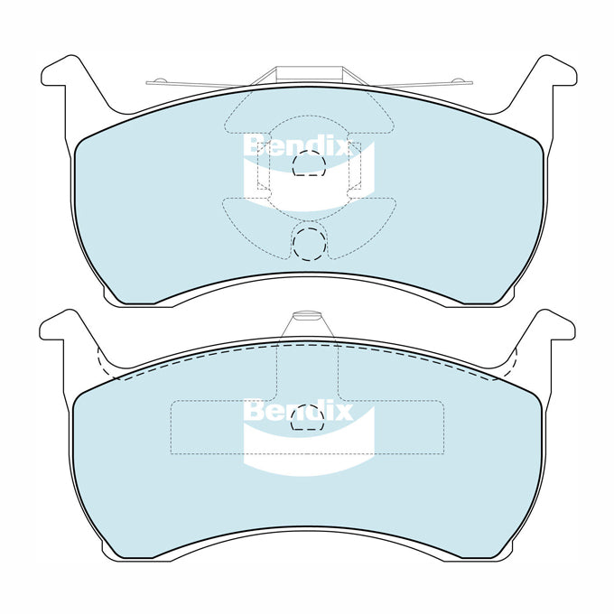 Bendix Heavy Duty Disc Pads DB1109HD