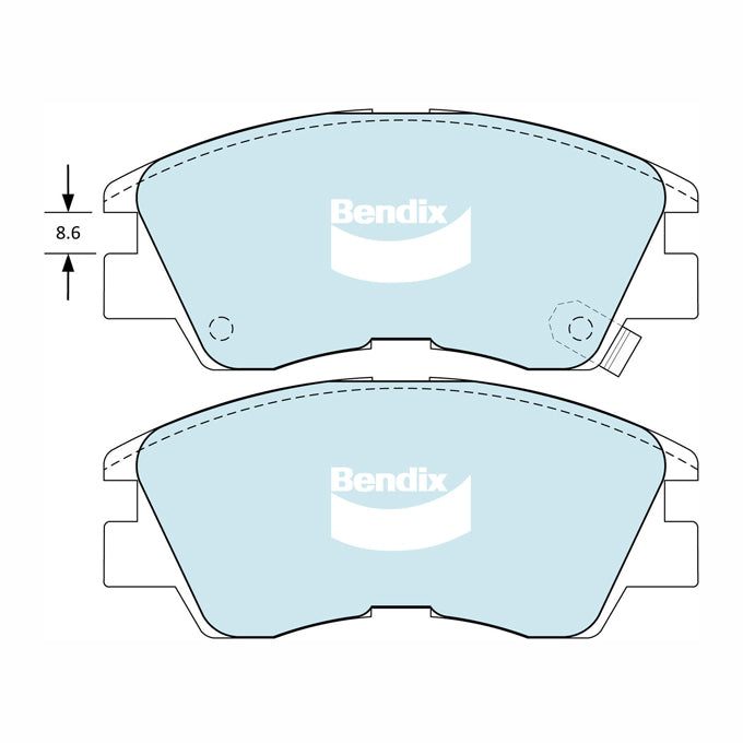 Bendix Heavy Duty Disc Pads DB1113HD