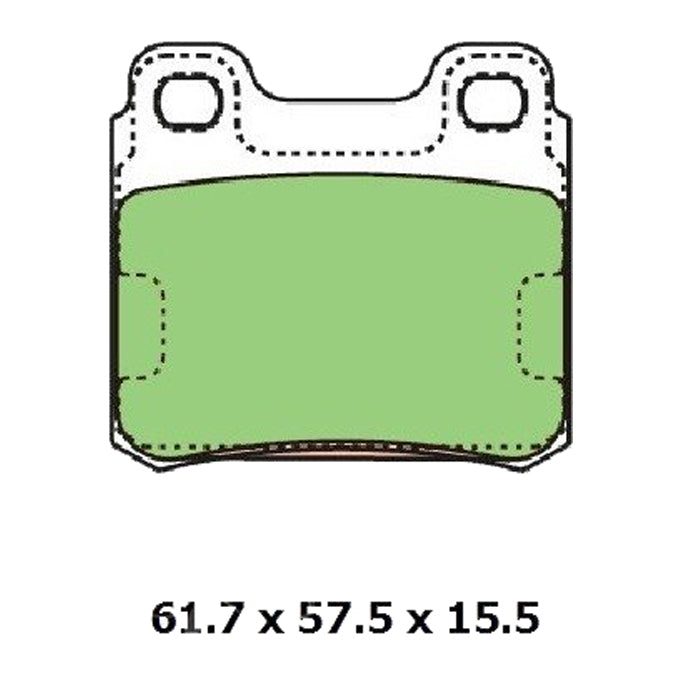 Protex Blue Disc Pads DB1145B