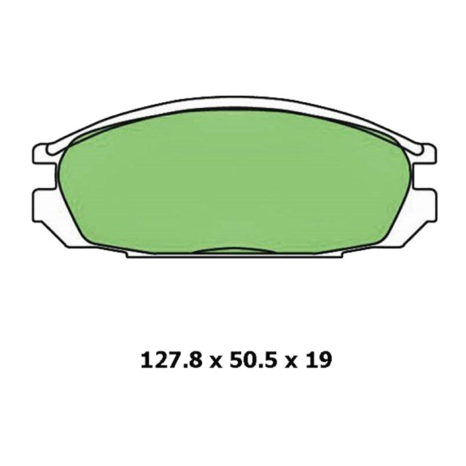 Protex Blue Disc Pads DB1146B