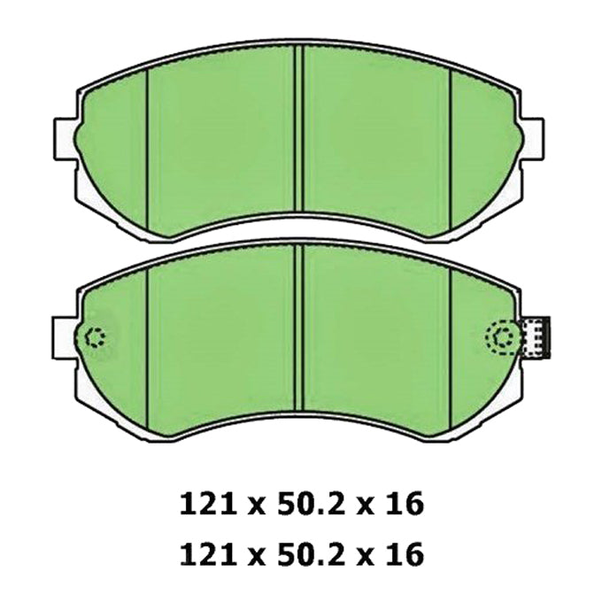 Protex Blue Disc Pads DB1148B