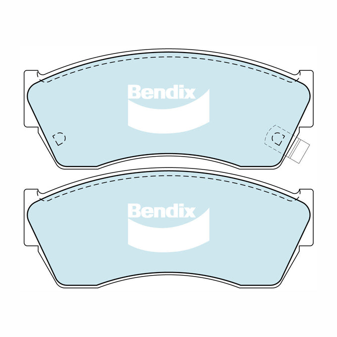 Bendix GCT Disc Pads DB1155GCT