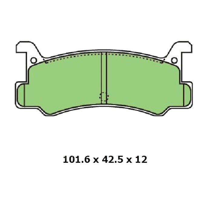Protex Blue Disc Pads DB1159B