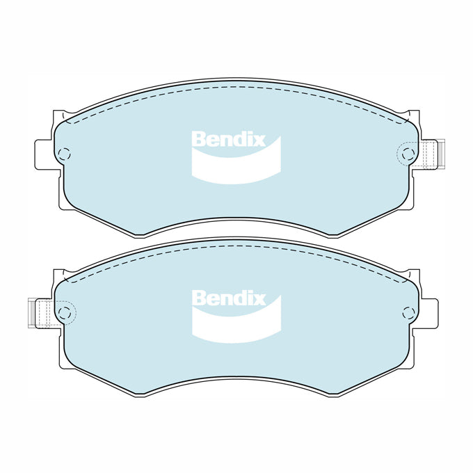 Bendix Heavy Duty Disc Pads DB1165HD