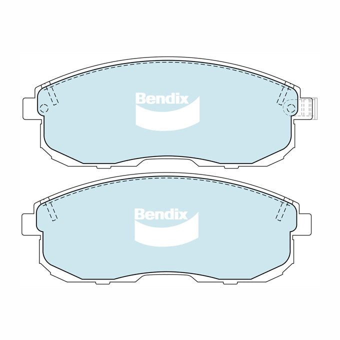 Bendix Heavy Duty Disc Pads DB1187HD