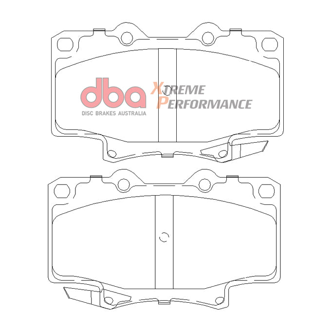 DBA Xtreme Performance Disc Pads DB1199XP
