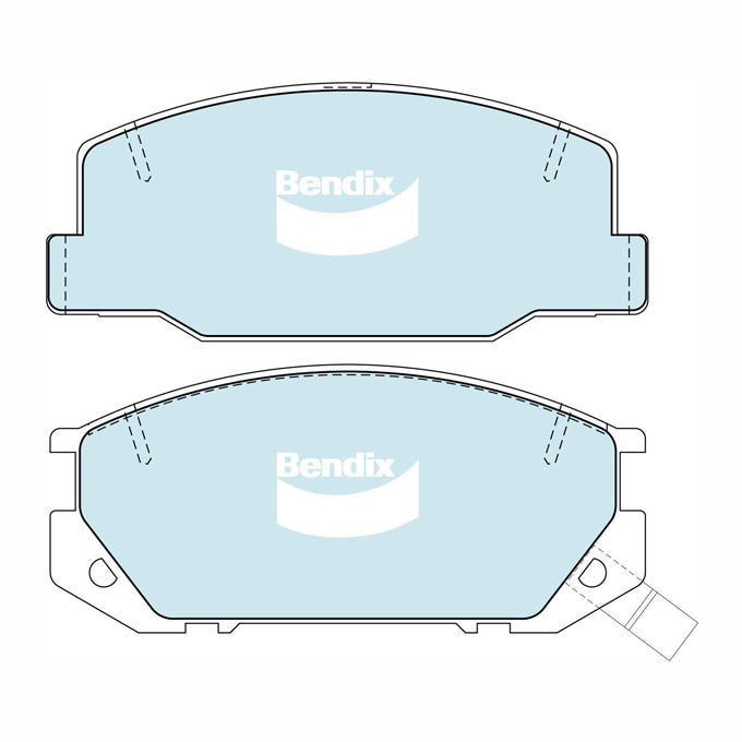 Bendix Heavy Duty Disc Pads DB1208HD
