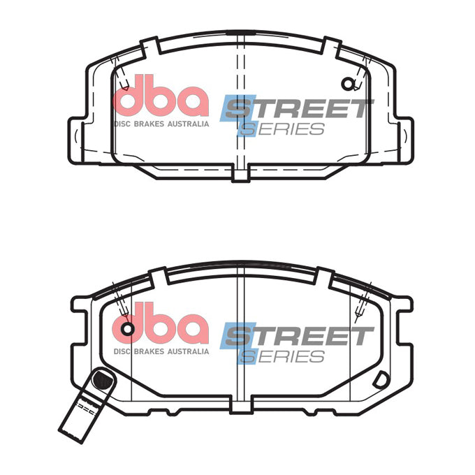 DBA Street Series Disc Pads DB1208SS