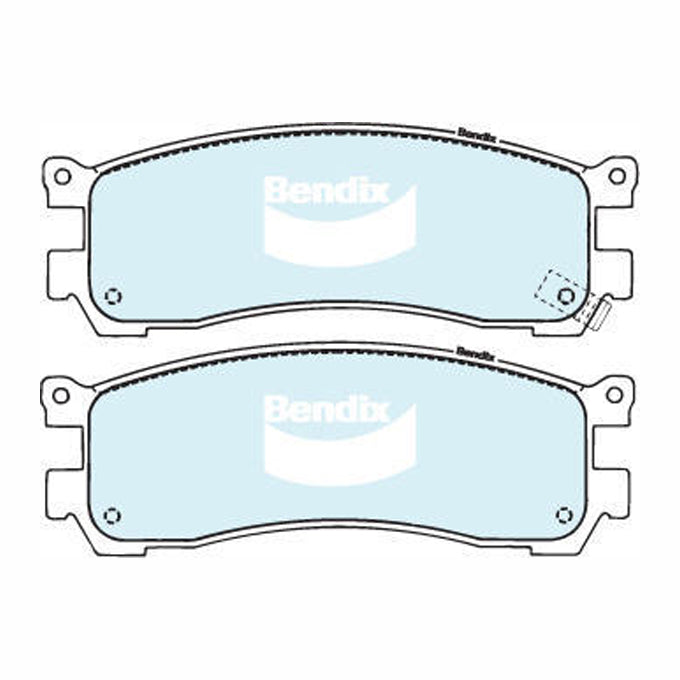 Bendix GCT Disc Pads DB1222GCT