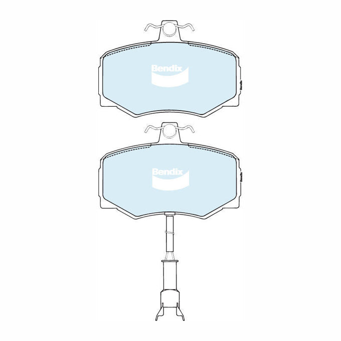 Bendix GCT Disc Pads DB1225GCT