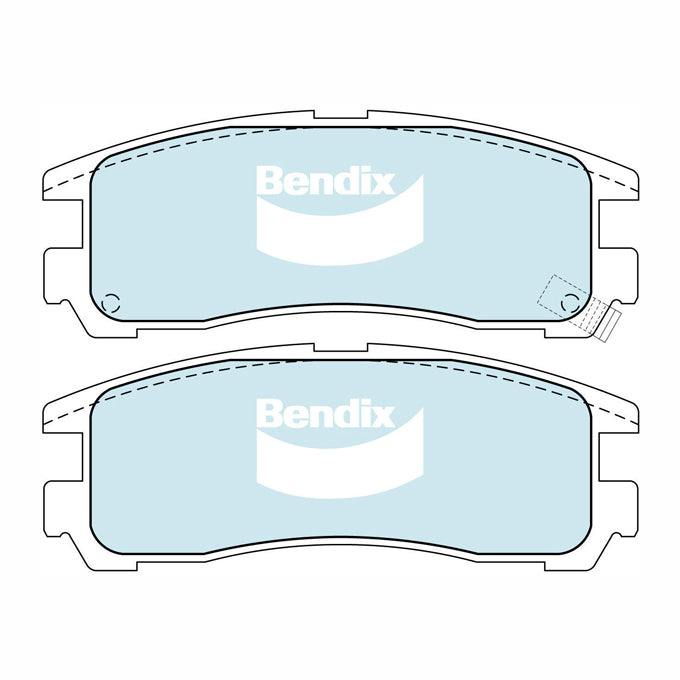 Bendix GCT Disc Pads DB1239GCT