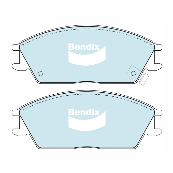 Bendix Heavy Duty Disc Pads DB1252HD
