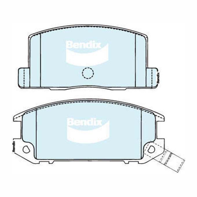 Bendix GCT Disc Pads DB1260GCT