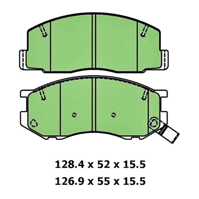 Protex Ultra Ceramic Disc Pads DB1276CP