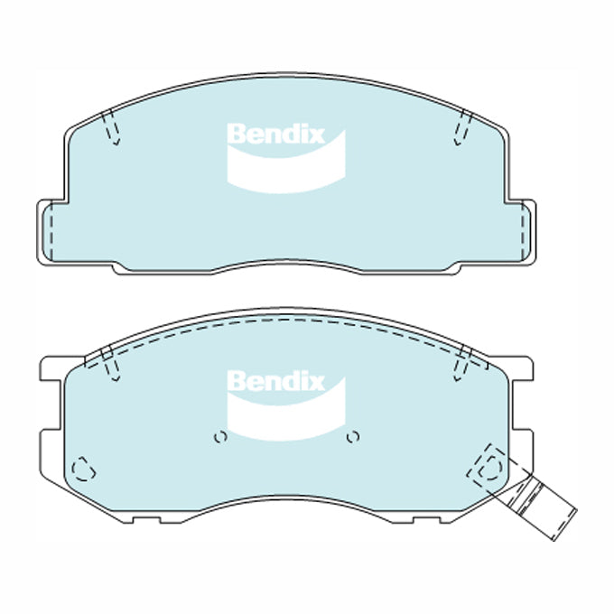 Bendix 4WD Disc Pads DB1276-4