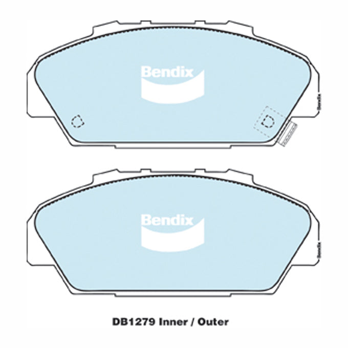 Bendix Heavy Duty Disc Pads DB1279HD