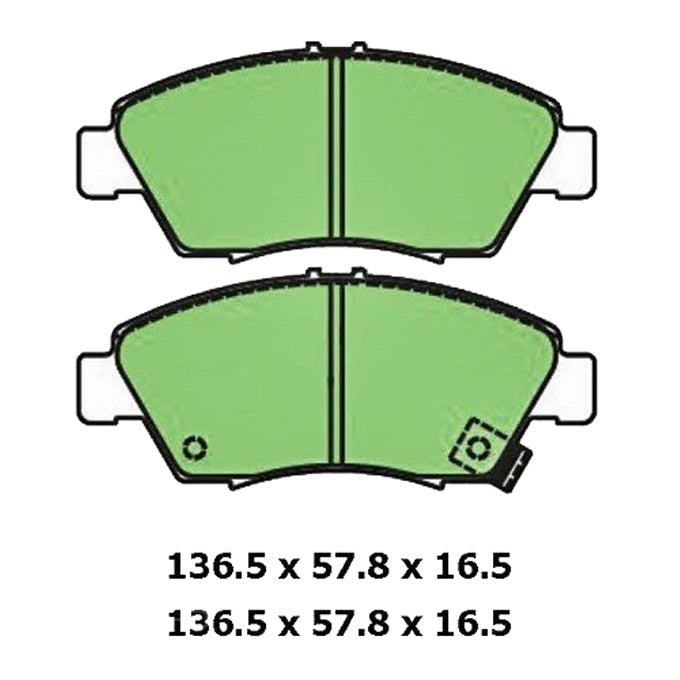 Protex Blue Disc Pads DB1286B