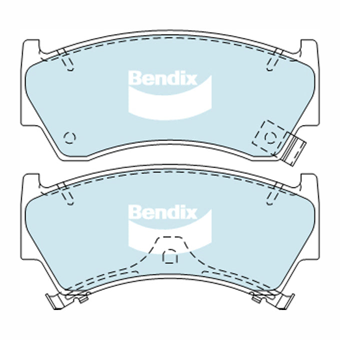 Bendix GCT Disc Pads DB1302GCT