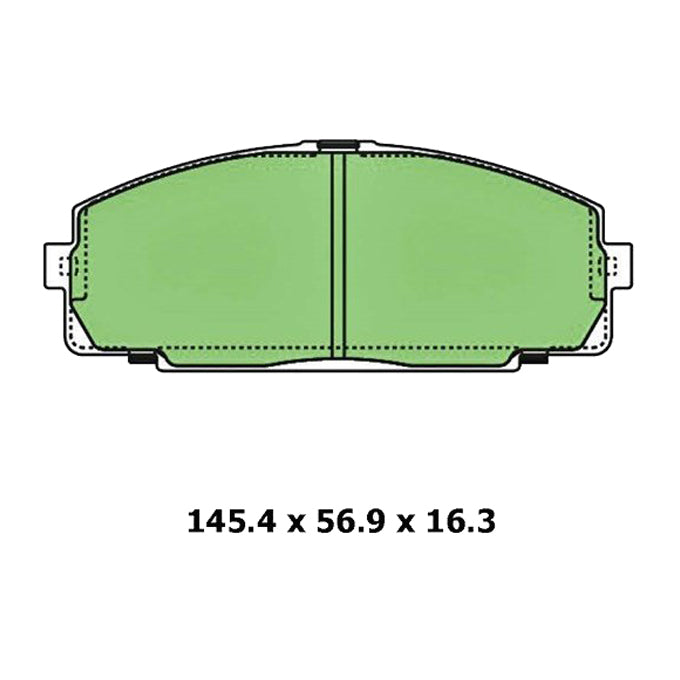 Protex Ultra Ceramic Disc Pads DB1328CP