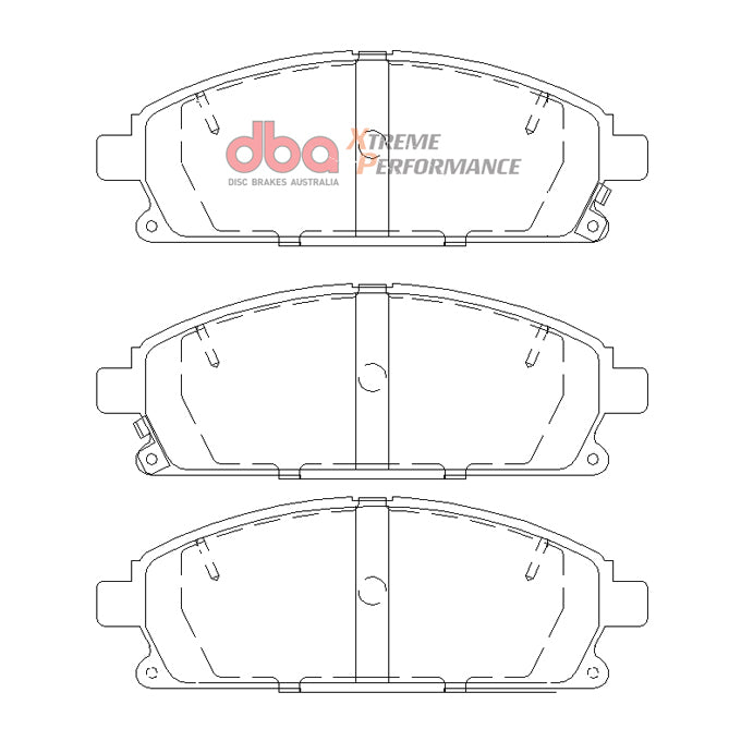 DBA Xtreme Performance Disc Pads DB1333XP