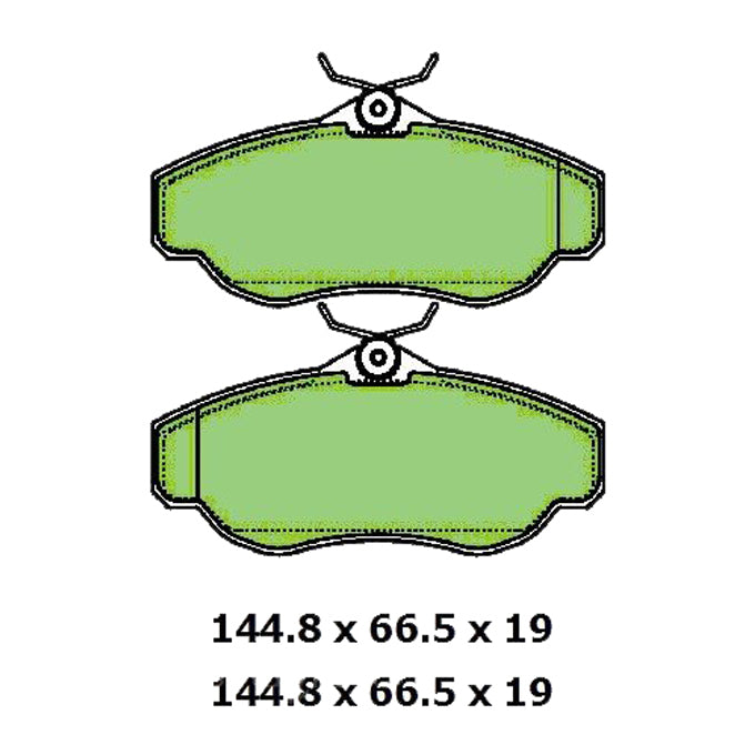 Protex Ultra 4WD Brake Pads DB1336F