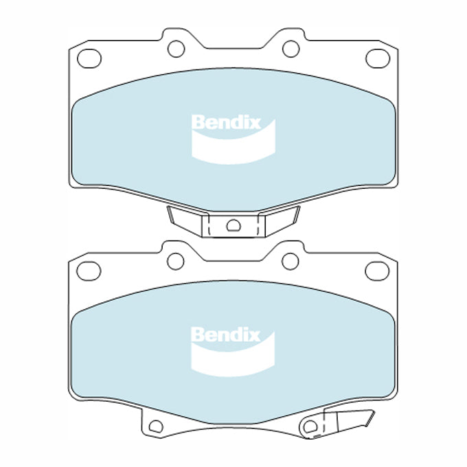 Bendix 4WD Disc Pads DB1346-4