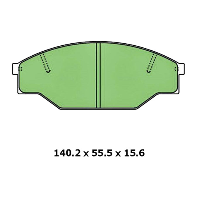 Protex Ultra 4WD Brake Pads DB1350F