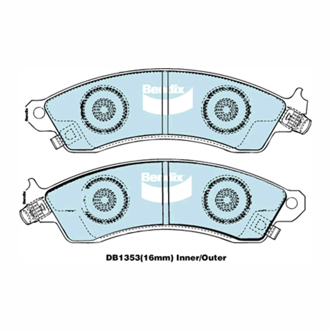 Bendix Ultimate Disc Pads DB1353U