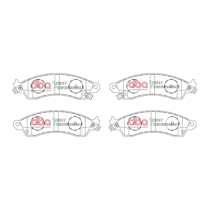 DBA Street Performance Disc Pads DB1353SP