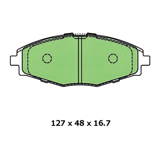 Protex Blue Disc Pads DB1368B